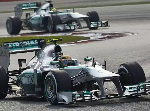 Lewis Hamilton, Nico Rosberg Titel-Bild zur News: Lewis Hamilton, Nico Rosberg