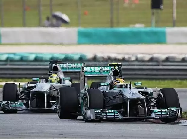 Lewis Hamilton, Nico Rosberg Titel-Bild zur News: Lewis Hamilton, Nico Rosberg