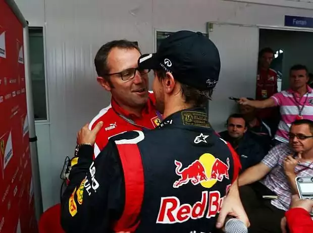 Sebastian Vettel, Stefano Domenicali Titel-Bild zur News: Sebastian Vettel, Stefano Domenicali