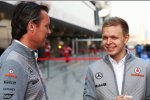 Sam Michael und Kevin Magnussen 