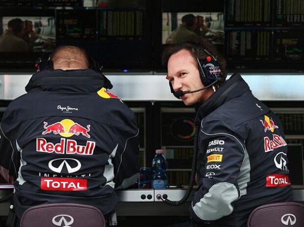 Adrian Newey, Christian Horner Adrian Newey, Christian Horner