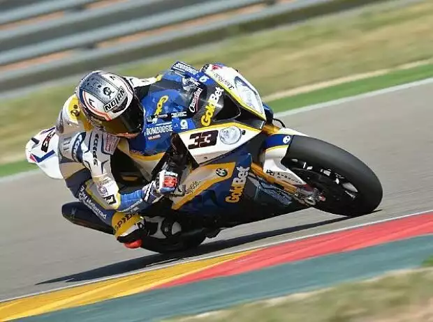 Marco Melandri, BMW, Aragon Titel-Bild zur News: Marco Melandri, BMW, Aragon