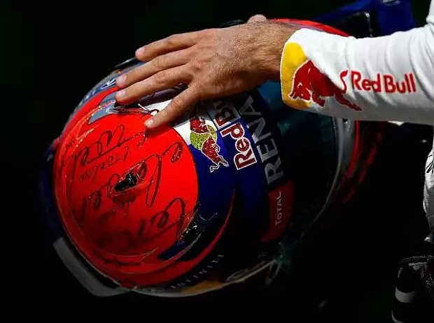 Sebastian Vettel, Helm Titel-Bild zur News: Sebastian Vettel, Helm