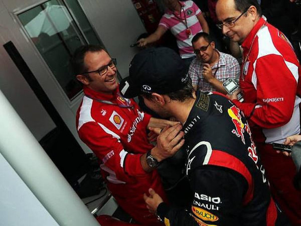 Sebastian Vettel, Stefano Domenicali