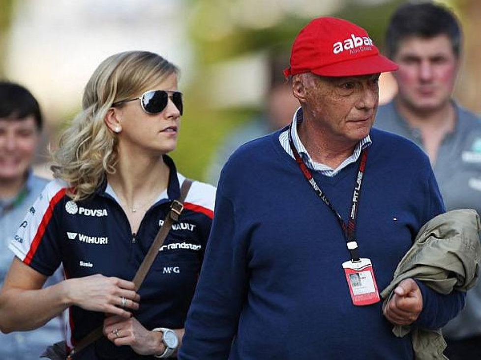 Susie Wolff und Niki Lauda