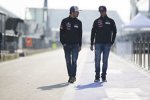 Jean-Eric Vergne (Toro Rosso) und Daniel Ricciardo (Toro Rosso) 