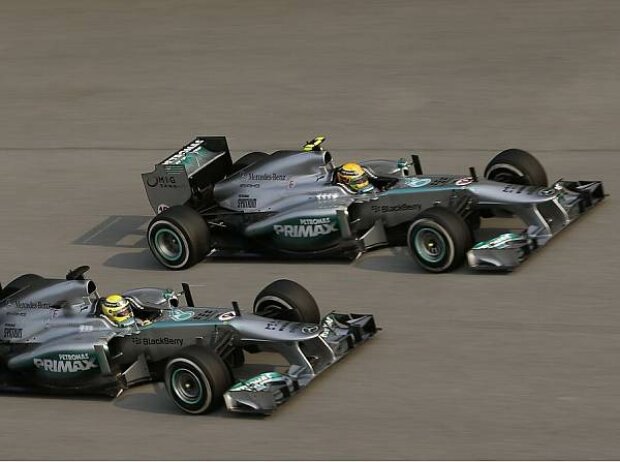 Nico Rosberg, Lewis Hamilton