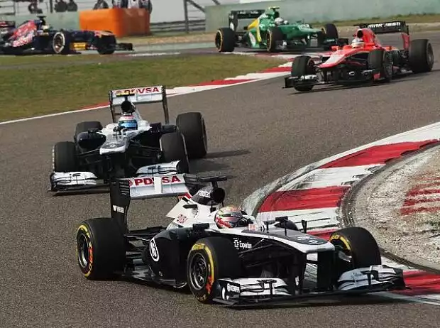 Pastor Maldonado, Valtteri Bottas Titel-Bild zur News: Pastor Maldonado, Valtteri Bottas