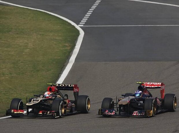 Titel-Bild zur News: Romain Grosjean, Daniel Ricciardo