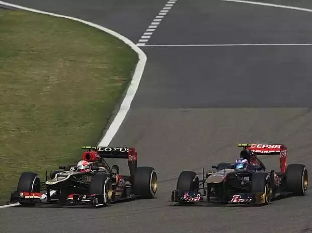 Romain Grosjean, Daniel Ricciardo Titel-Bild zur News: Romain Grosjean, Daniel Ricciardo