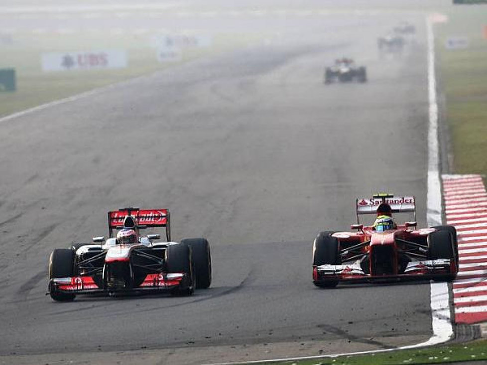 Jenson Button, Felipe Massa