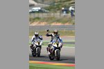 Chaz Davies und Marco Melandri (BMW) 