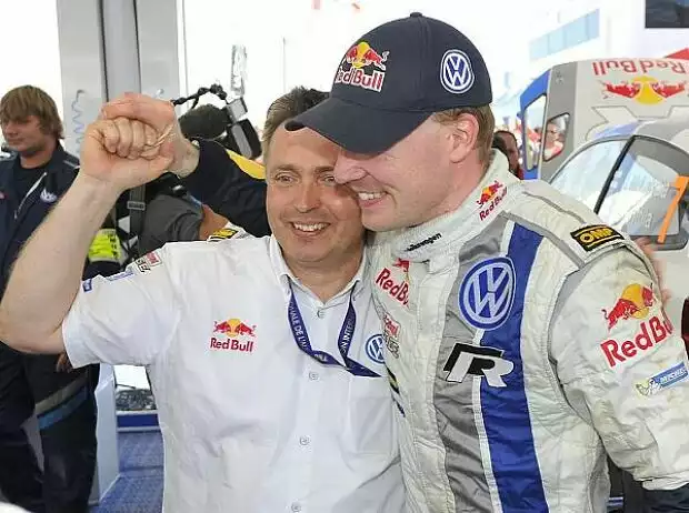Jari-Matti Latvala; Jost Capito Titel-Bild zur News: Jari-Matti Latvala; Jost Capito