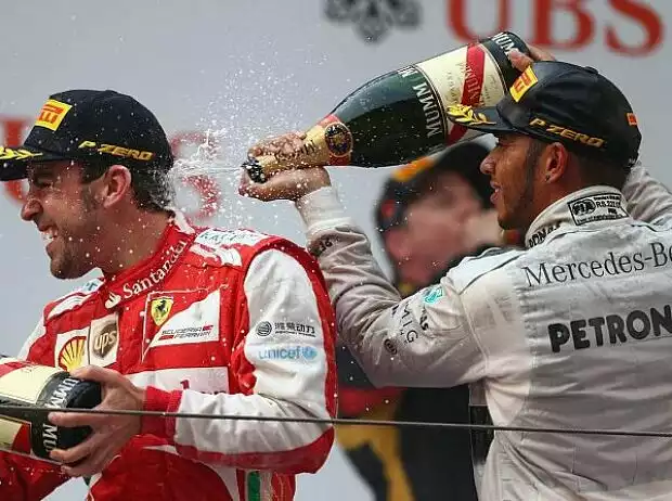 Fernando Alonso, Lewis Hamilton Titel-Bild zur News: Fernando Alonso, Lewis Hamilton