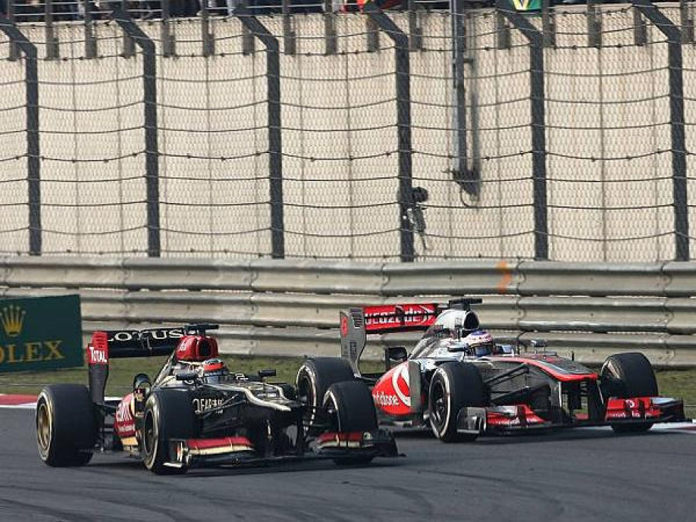 Kimi Räikkönen, Jenson Button