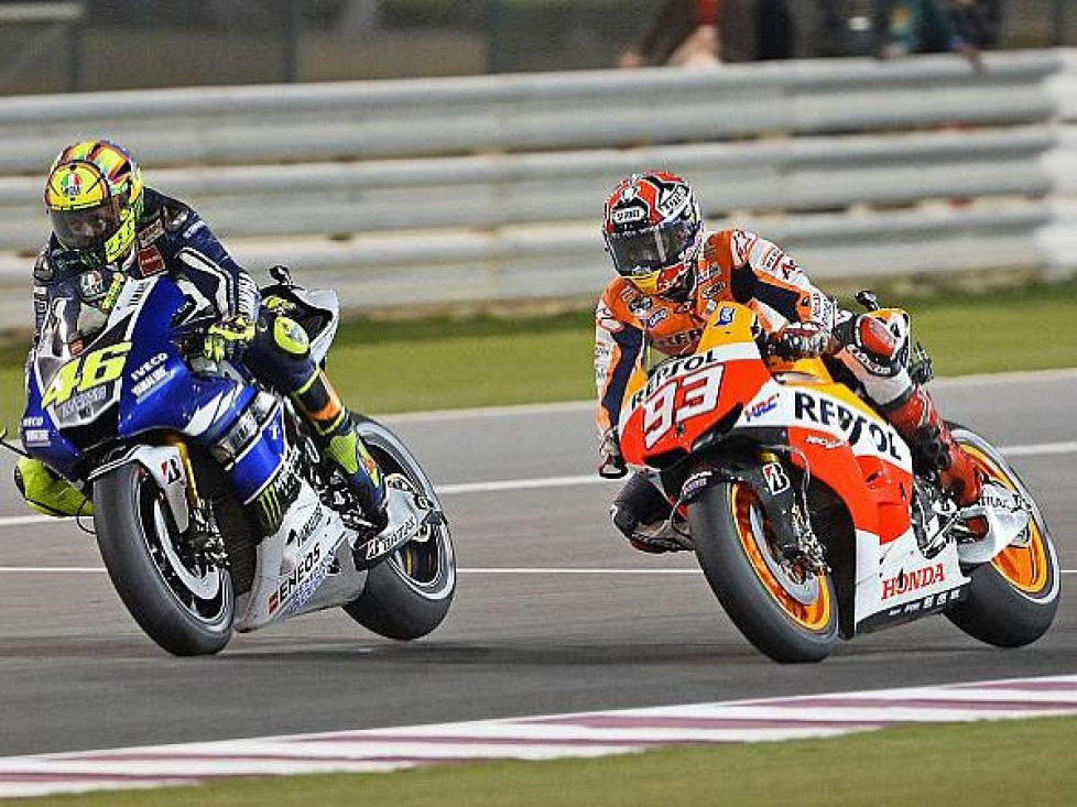 Valentino Rossi, Marc Marquez