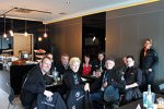 In der VIP-Loge konnten sich die Teilnehmer aufwärmen und stärken