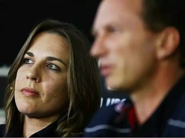 Christian Horner, Claire Williams Titel-Bild zur News: Christian Horner, Claire Williams