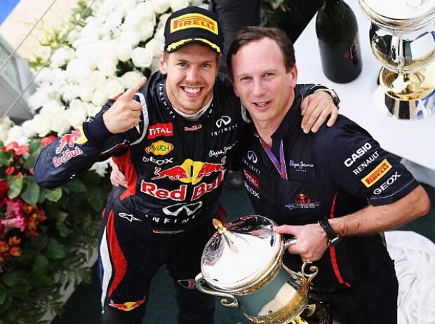 Sebastian Vettel, Christian Horner