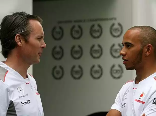 Sam Michael, Lewis Hamilton Titel-Bild zur News: Sam Michael, Lewis Hamilton