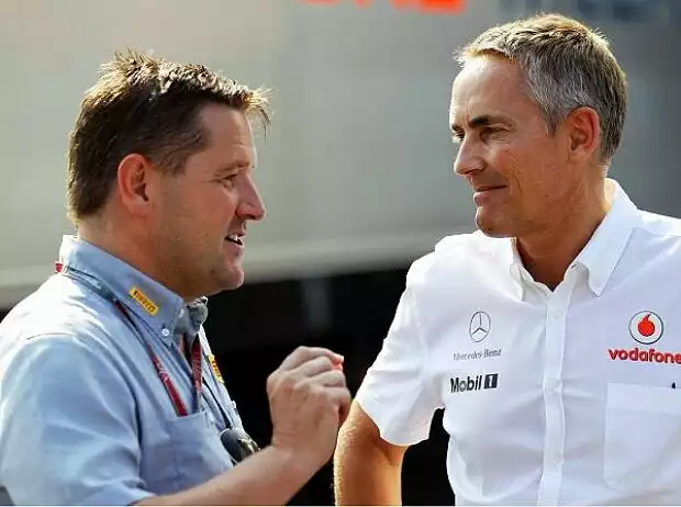 Paul Hembery und Martin Whitmarsh Titel-Bild zur News: Paul Hembery und Martin Whitmarsh