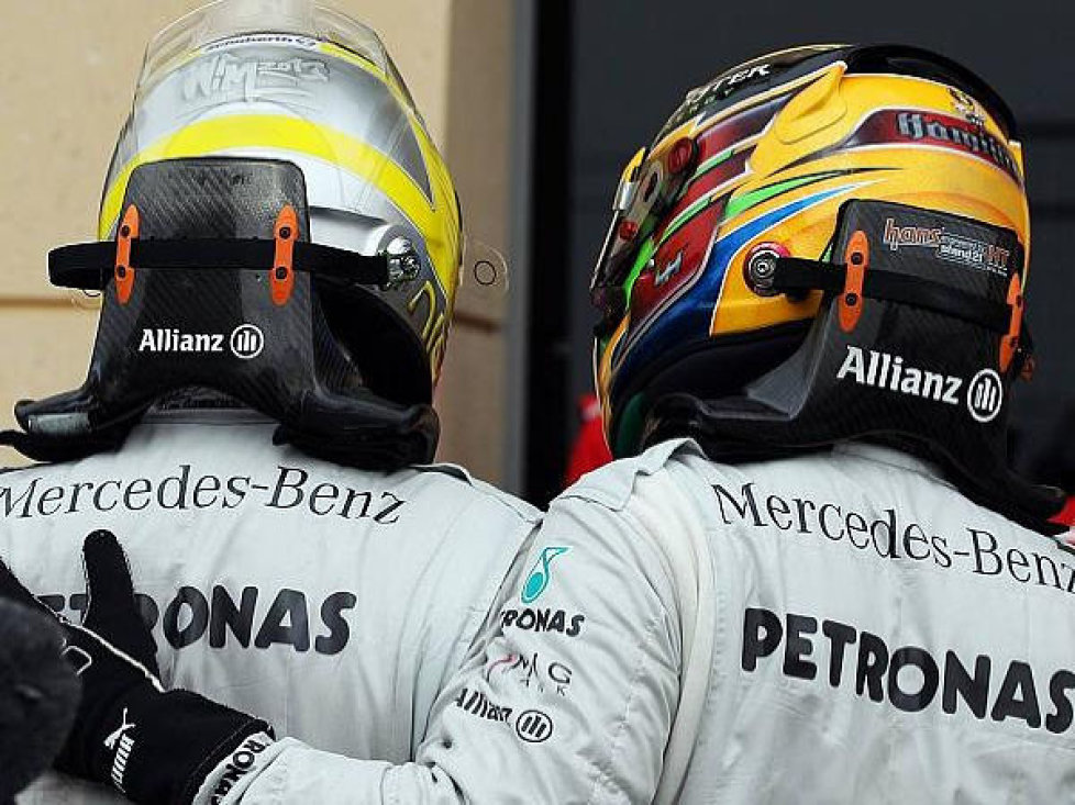 Nico Rosberg, Lewis Hamilton