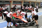 Jules Bianchi (Marussia) und Max Chilton (Marussia) 