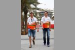 Adrian Sutil (Force India) und Paul di Resta (Force India) 