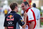 Sebastian Vettel (Red Bull) und Stefano Domenicali 