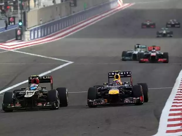 Titel-Bild zur News: Romain Grosjean, Mark Webber