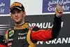 Bild zum Inhalt: Lotus hievt Grosjean aufs Podium