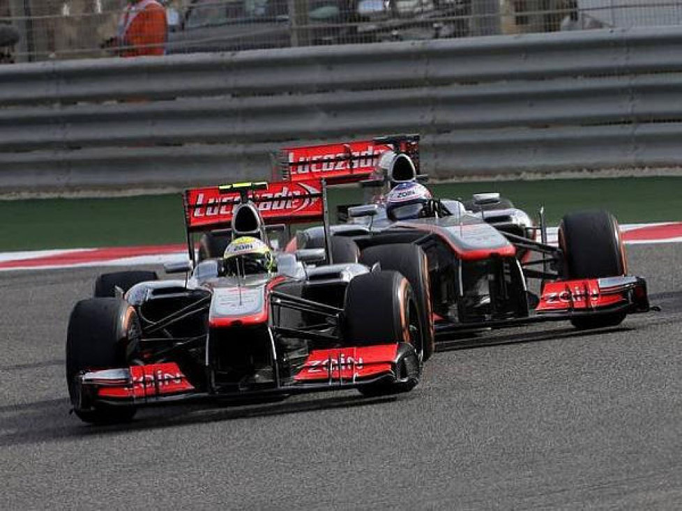 Sergio Perez, Jenson Button