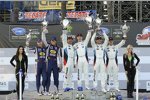 Das Podium der GT-Klasse: Doppelsieg für das BMW-Team RLL