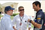 Jacques Villeneuve, Mika Salo und Mark Webber (Red Bull) 