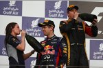 Sebastian Vettel (Red Bull) und Kimi Räikkönen (Lotus) 