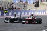 Valtteri Bottas (Williams) und Felipe Massa (Ferrari) 