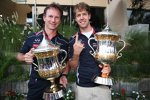 Sebastian Vettel (Red Bull) und Christian Horner 