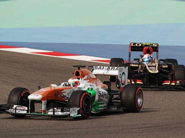 Paul di Resta, Romain Grosjean Paul di Resta, Romain Grosjean