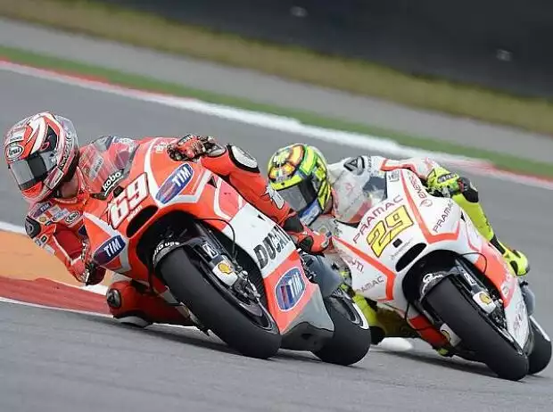 Nicky Hayden, Andrea Iannone Titel-Bild zur News: Nicky Hayden, Andrea Iannone