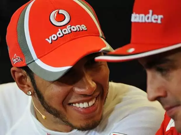 Lewis Hamilton, Fernando Alonso Titel-Bild zur News: Lewis Hamilton, Fernando Alonso