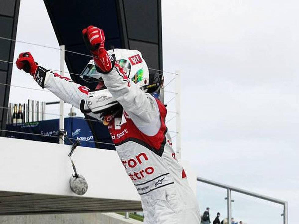 Allan McNish, Tom Kristensen, Loic Duval