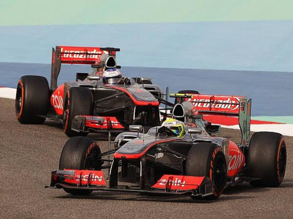 Sergio Perez, Jenson Button