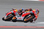 Marc Marquez vor Daniel Pedrosa (Honda) 