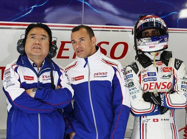 Stephane Sarrazin, Alexander Wurz Stephane Sarrazin, Alexander Wurz