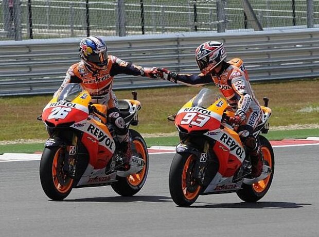 Daniel Pedrosa, Marc Marquez