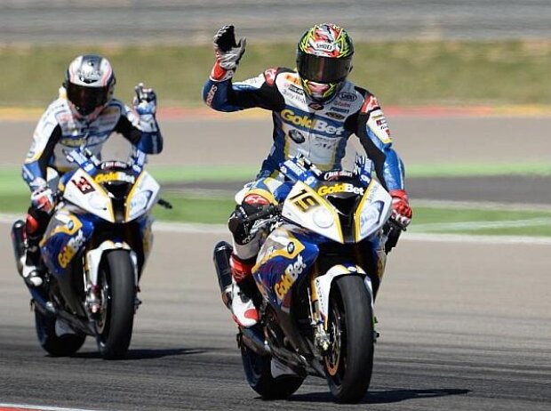 Chaz Davies, Marco Melandri Chaz Davies, Marco Melandri