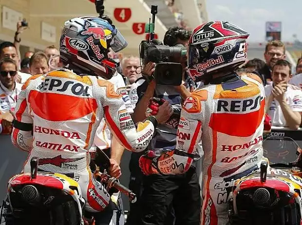 Marc Marquez, Daniel Pedrosa Titel-Bild zur News: Marc Marquez, Daniel Pedrosa