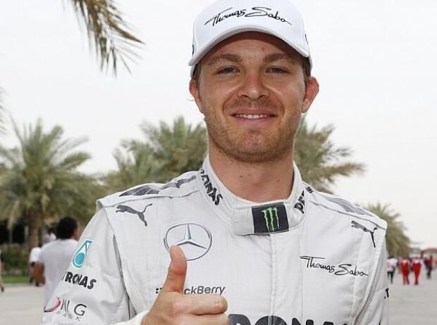 Titel-Bild zur News: Nico Rosberg in Bahrain
