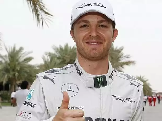 Nico Rosberg in Bahrain Titel-Bild zur News: Nico Rosberg in Bahrain