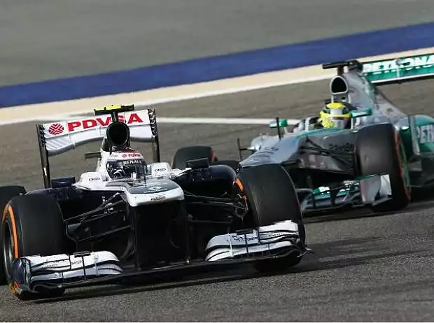 Titel-Bild zur News: Nico Rosberg, Valtteri Bottas